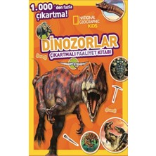 Beta Kids National Geographic Kids Dinozorlar Çıkartmalı Faaliyet Kitabı