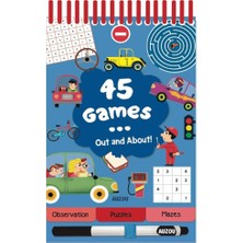 Auzou Publishing 45 Games... Out And About