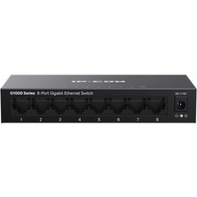 Bezos Ip-Com G1008M 8 Port Gıgabıt Metal Kasa Swıtch