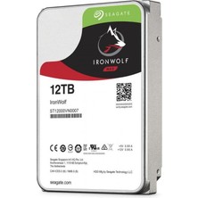 AyrStore 12 Tb Seagate 3.5 Ironwolf Sata3 7200RPM 256MB ST12000VN0008 (3 Yıl Resmı Dıst Garantılı)