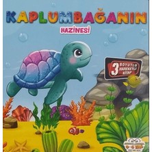 0-6 Yaş Yayınları Hareketli Kitaplar Kaplumbağanın Hazinesi