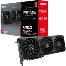 Ronanna Asus Radeon PRIME-RX9060XT-O8G 8gb Gdddr6 128BIT 1xhdmı 2xdp Ekran Kartı