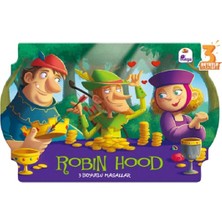 İndigo Çocuk Robin Hood - 3 Boyutlu Masallar (Ciltli)