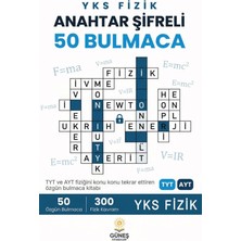 Güneş Kitabevleri Yks Fizik Anahtar Sifreli 50 Bulmaca