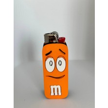 Nomika Design M&m Karakter Çakmak Kılıfı - Turuncu Figür