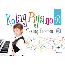 Alfa Yayınları Kolay Piyano - 2 (Spiralli)