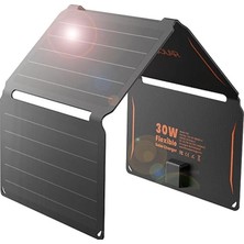 AyrStore Flexsolar E30 Taşınabilir Güneş Paneli 30W