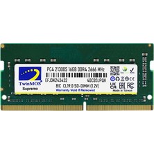 Bezos 16 GB Ddr4 2666MHZ Twınmos Nb MDD416GB2666N