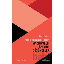 Babil Kitap “kötülüğün Öğretmeni” Machiavelli Üzerine Düşünceler