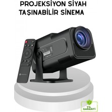 Pileli Store Hdmı USB Girişli Akıllı Projeksiyon Cihazı Taşınabilir Düşük Tüketimli