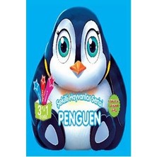 Parıltı Yayınları Şekilli Hayvanlar Serisi - Penguen