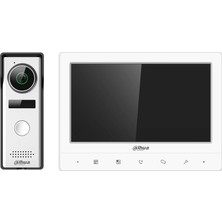 Dahua KTA02, Analog Villa Tipi Görüntülü  Interkom Kit, 7 Inç Tft Ekran, 1,3mp Kamera, Analog Villa Kit