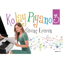 Alfa Yayınları Kolay Piyano 3 (Spiralli)