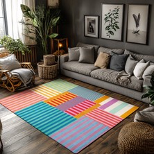 Geometrik Desen Halı M85