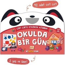 Bi Kutu Oyun Cırt Cırtlı Etkinlik Kitabım – Okulda Bir Gün (2+ Yaş)