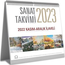 Angora Kitapları Sanat Takvimi 2023 Masa Takvimi