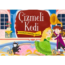 Masalperest Çizmeli Kedi - Hareketli Masallar Serisi (Ciltli)