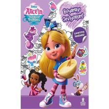 Doğan Çocuk Disney Alice'in Harikalar Pastenesi Boyama