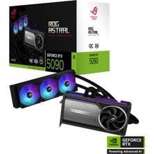 Asus Geforce ROG-ASTRAL-LC-RTX5090-O32G-GAMING 32GB Gddr7 512BIT 2xhdmı 3xdp Ekran Kartı