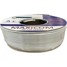 Fully Maxıcom Rg6 Anten Kablosu 100MT