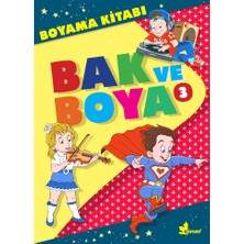 Çınar Yayınları Bak ve Boya 3