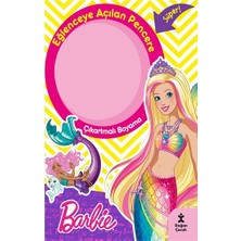 Doğan Çocuk Barbie Eğlenceye Açılan Pencere Çıkartmalı Boyama Kitabı