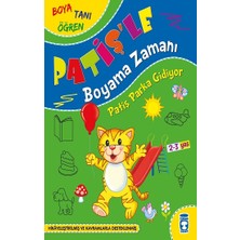 Timaş Çocuk Patiş Parka Gidiyor - Patişle Boyama Zamanı 16 Sayfa Ciltsiz Kitap