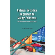 Gazi Kitabevi Gelirin Yeniden Dağılımda Maliye Politikası
