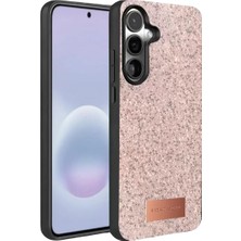 Derin Stok Onegif Galaxy A37 5g Bright Simli Kapak - Pembe