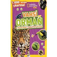 Beta Kids National Geographic Kids Vahşi Orman Çıkartmalı Faaliyet Kitabı