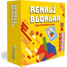 Aklımda Zeka Oyunları Renkli Bloklar (Ahşap)