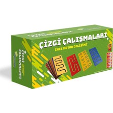 Aklımda Zeka Oyunları Çizgi Çalışmaları - Ince Motor Gelişimi (Ahşap)