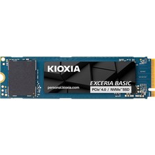 AyrStore Kıoxıa Excerıa Basıc, LSF10Z002TG8, 2tb, 7300/6800, Gen4, Nvme Pcıe M.2 2280, SSD