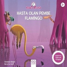 1001 Çiçek Kitaplar Hasta Olan Pembe Filamingo