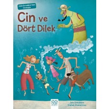1001 Çiçek Kitaplar Cin ve Dört Dilek