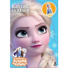 Doğan Çocuk Disney Karlar Ülkesi 2 - Çıkartmalı Boyama Kitabı - Maskot Figür