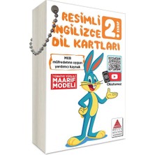 Delta Kültür Yayınevi Resimli Ingilizce Dil Kartları 2. Sınıf