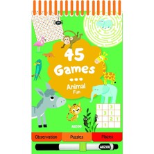 Auzou Publishing 45 Games...animal Fun