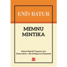 Kırmızı Kedi Yayınevi Memnu Mıntıka - Ahmet Hamdi Tanpınar Için Onüç Çıkma + Bir Otoportre Denemesi