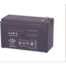 Bezos Makelsan 12V 9AH Tam Bakımsız Kuru Akü