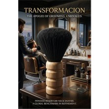 MiraLive Profesyonel Ahşap Saplı Berber Ense Fırçası - Lüks Seri 722955