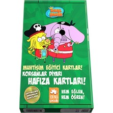 Eksik Parça Yayınları Muhtişim Eğitici Kartlar! - Korsanlar Diyarı Hafıza Kartları!
