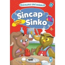 Timaş Çocuk Hikayelerle Dini Değerler 8 - Sincap Sinko Ziyaret Adabı