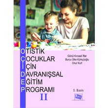 Anı Yayıncılık Otistik Çocuklar Için Davranışsal Eğitim Programı 2