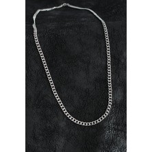 Youday Accessories 316L Çelik Klasik Zincir Model Gümüş Renk Erkek Kolye