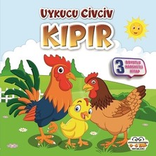 0-6 Yaş Yayınları Uykucu Civciv Kıpır Kışın - Benim Canım Çiftliğim (Sıvama Cilt)
