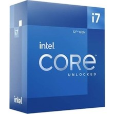 AyrStore Intel I7-12700KF 12 Core, 3.60GHZ, 25MB, 125W, LGA1700, 12.nesil, Box, (Dahili Grafik Yok, Fan Yok)