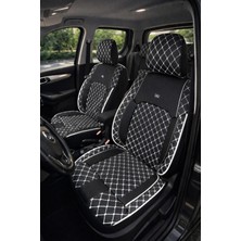Nato Concept Kia Cerato 2007-2012 Aracınıza Uyumlu Arkalı Önlü Takım Oto Kılıfı - Beyaz
