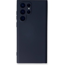 Akay Avm Galaxy S24 Ultra Kılıf Nano Içi Kadife - Lacivert