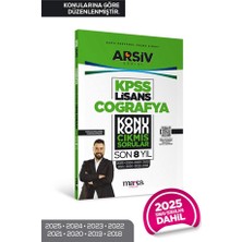 Marka Yayınları Kpss Lisans Coğrafya Konu Konu Çıkmış Sorular Son 8 Yıl Çıkmış Sorular (2025 Dahil)